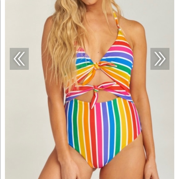 Show Me Your MuMu Other - MAI DOUBLE TIE ONE PIECE ~ RAINBOW FUN DIP